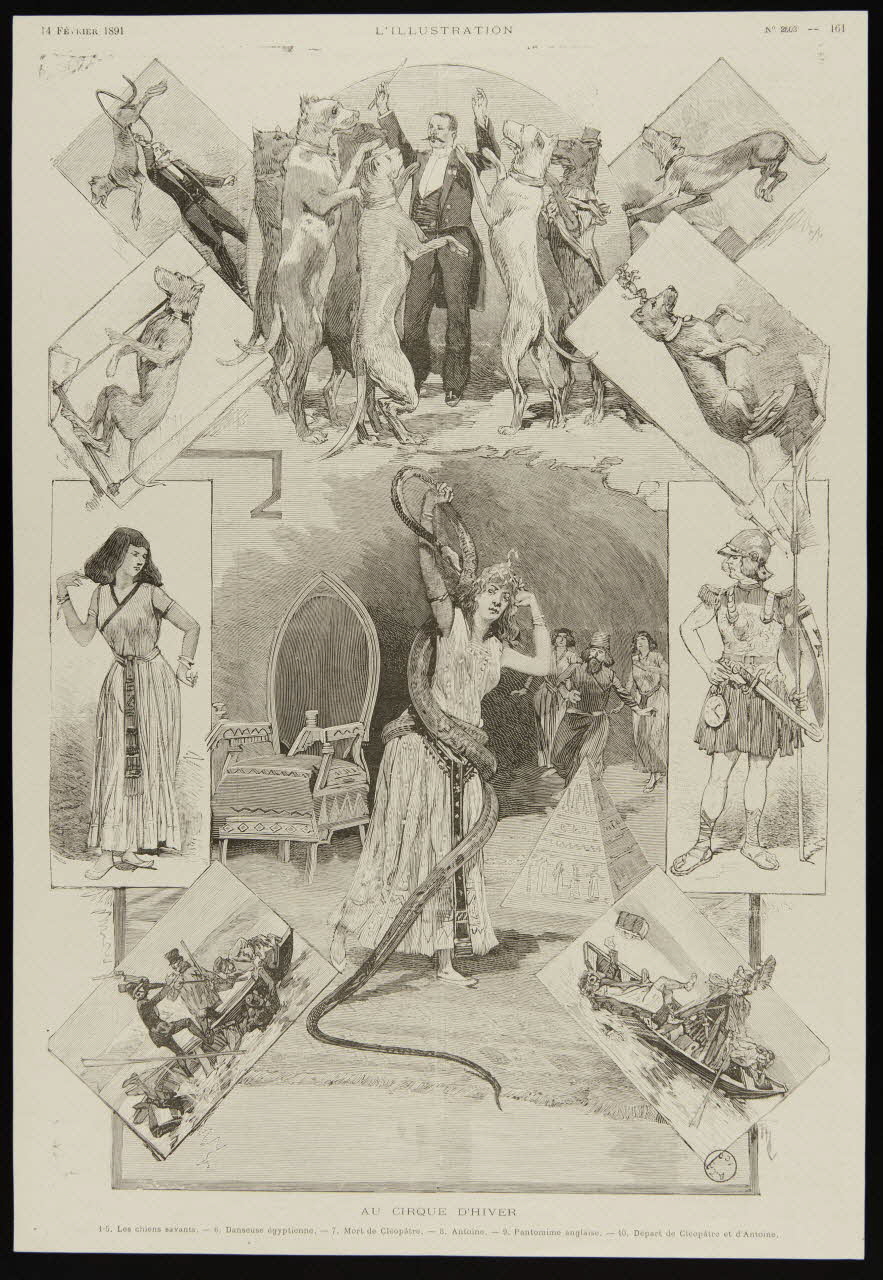estampe L'ILLUSTRATION  AU CIRQUE D'HIVER 1967.116.980 Photo