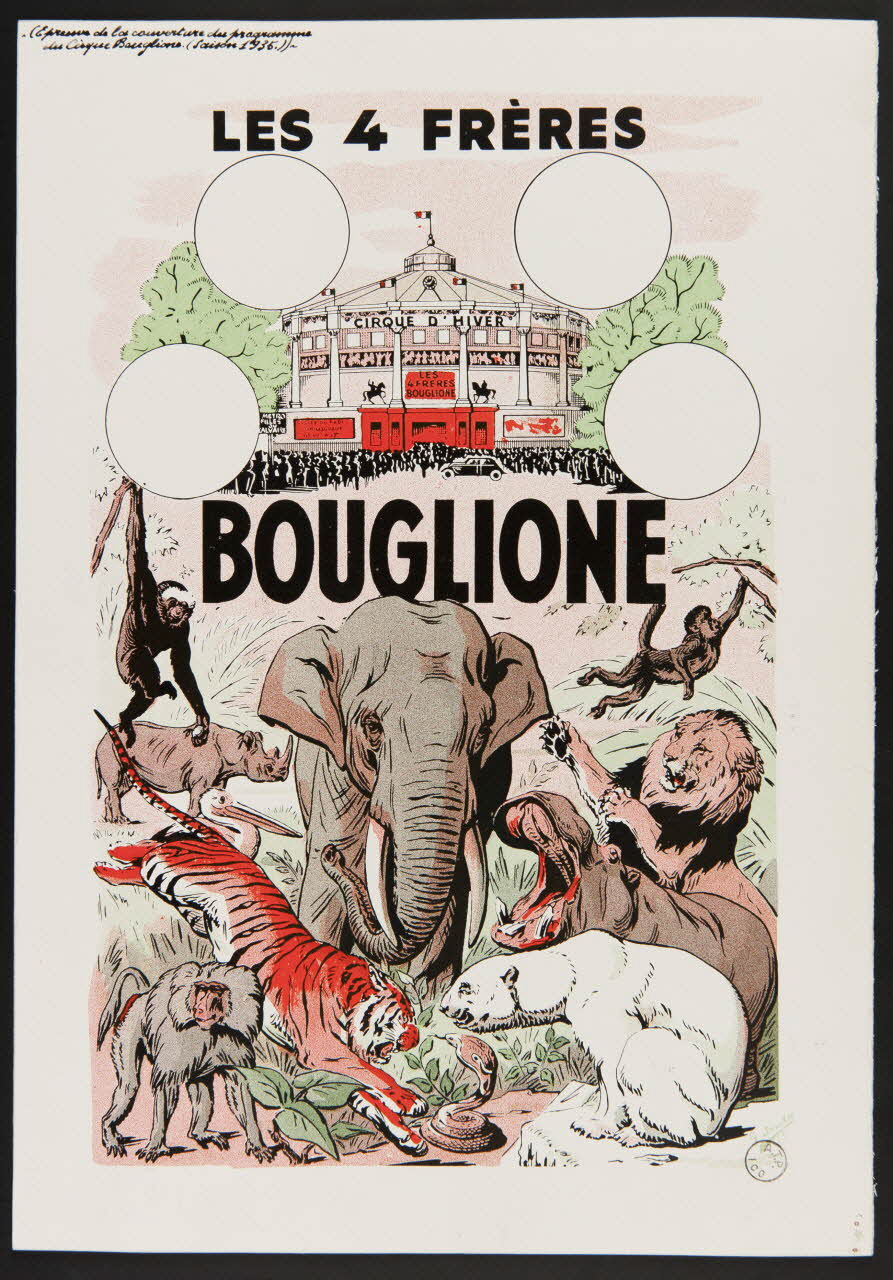 estampe LES 4 FRERES  BOUGLIONE 1967.116.995 Photo