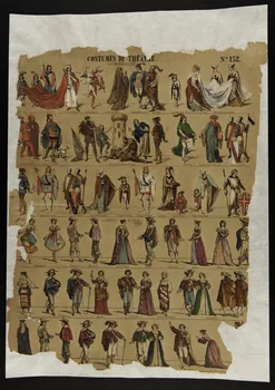 estampe COSTUMES DE THEÂTRE. 1967.117.101 Photo