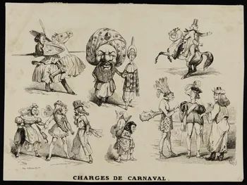 estampe CHARGES DE CARNAVAL. 1967.117.11 Photo