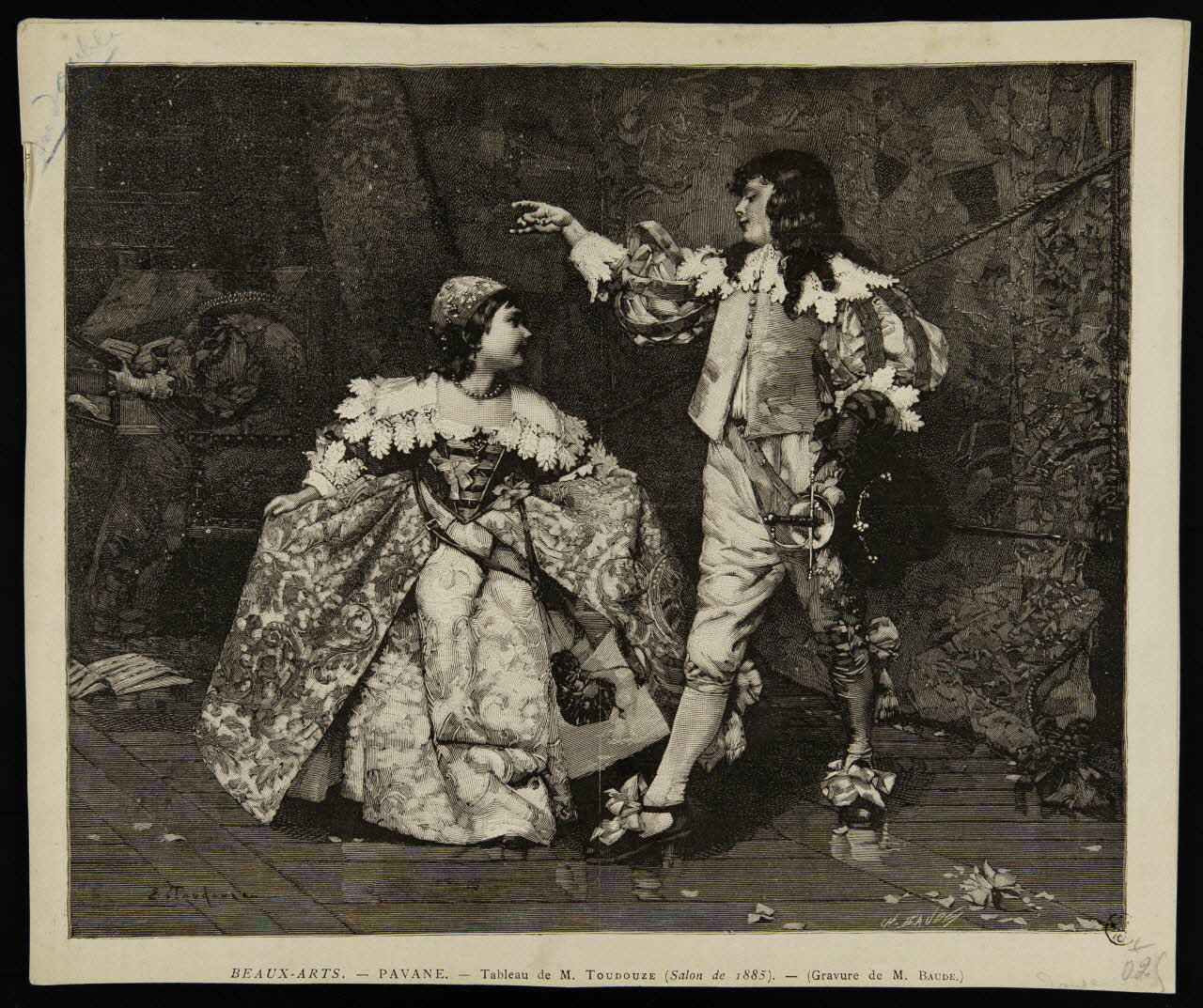 estampe BEAUX-ARTS. - PAVANE. 1967.117.118 Photo