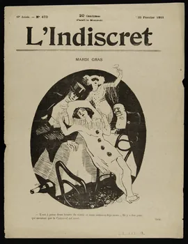 estampe L'Indiscret  MARDI GRAS 1967.117.12 Photo
