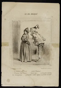 estampe AU BAL MASQUE. 1967.117.145 Photo