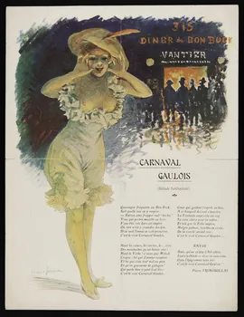 estampe CARNAVAL  GAULOIS 1967.117.171 Photo