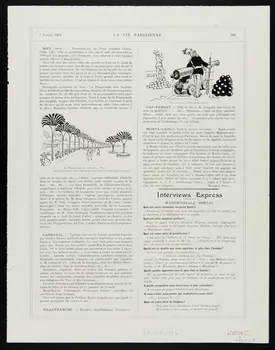 estampe LA VIE PARISIENNE  LA FÊTE PERSANE 1967.117.174 Photo