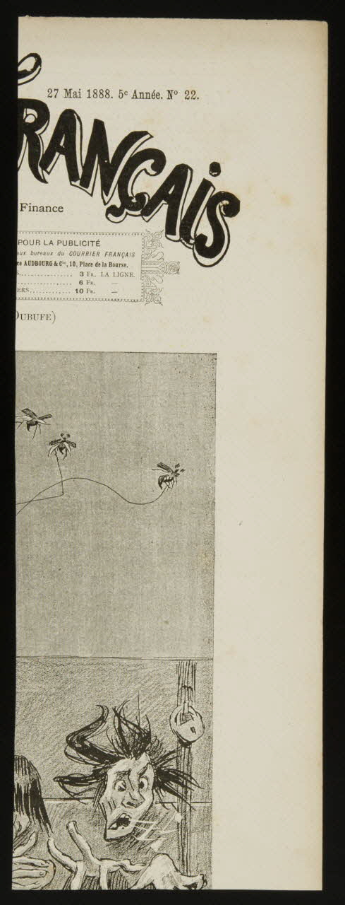 estampe LE COURRIER FRANCAIS 1967.117.180.2 Photo