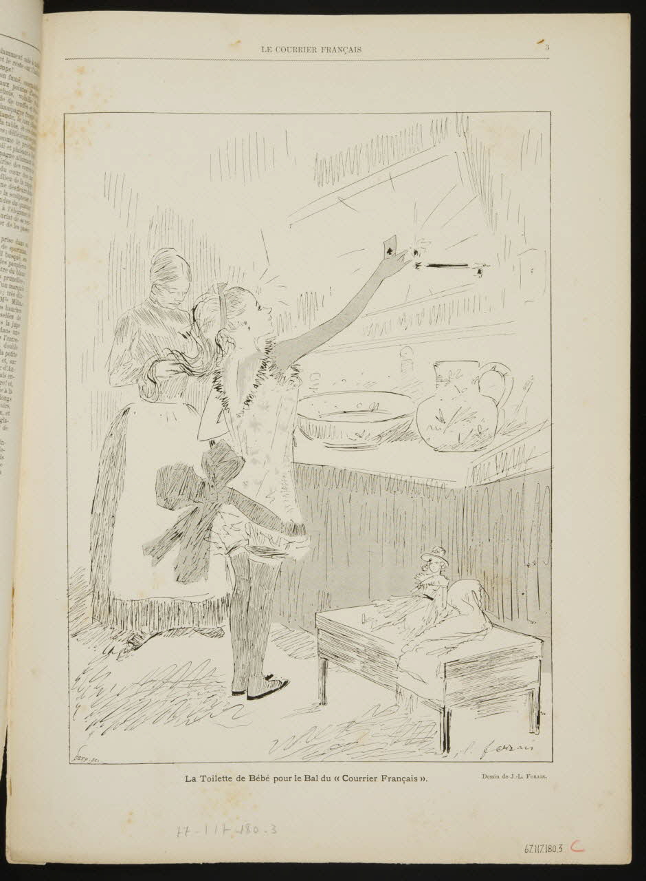 estampe LE COURRIER FRANCAIS 1967.117.180.3 Photo