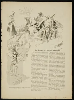 estampe Le Bal du "Courrier Français" 1967.117.182.1/2 Photo