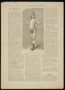 estampe Projet de Costume mystique. 1967.117.183.1 Photo