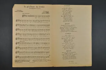 Ciro Urbini ; Antoine Ferré ; André Leneka ; Editions Musicales Buffet; ; Crampon Et Cie; chanson petit format Île-de-France, France 1925 1965.176.10 Photo Mucem