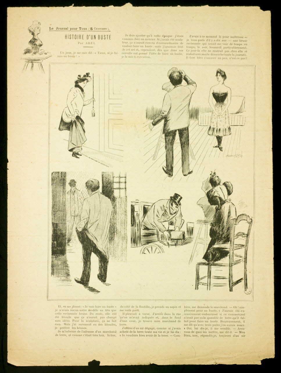 estampe HISTOIRE D'UN BUSTE 1967.117.231 Photo