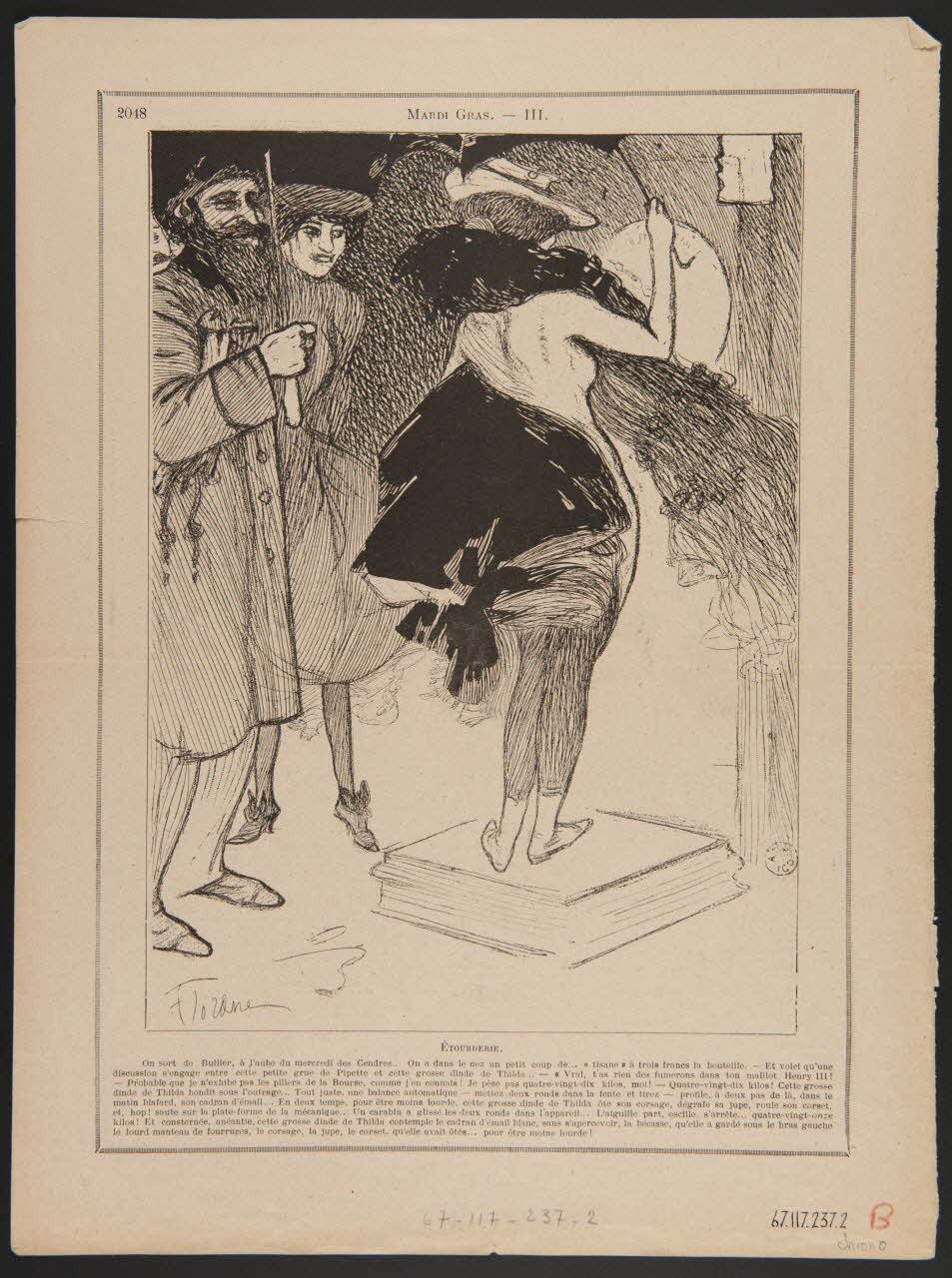 estampe MARDI GRAS. 1967.117.237.2 Photo