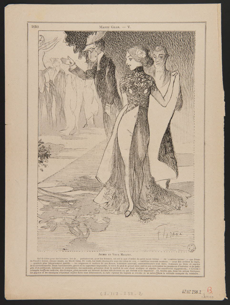 estampe MARDI GRAS. 1967.117.238.2 Photo