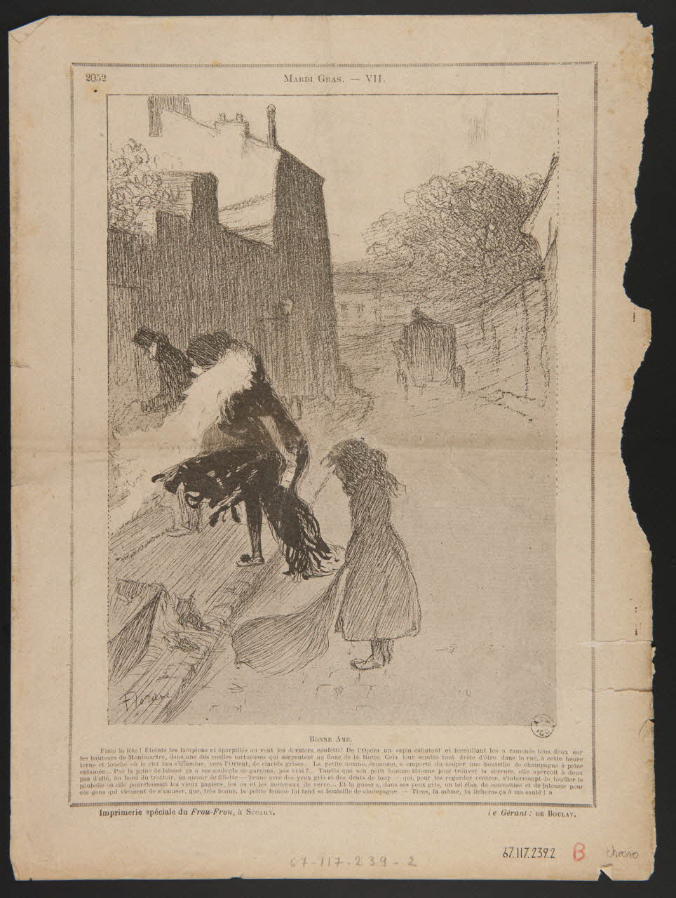 estampe MARDI GRAS. 1967.117.239.2 Photo