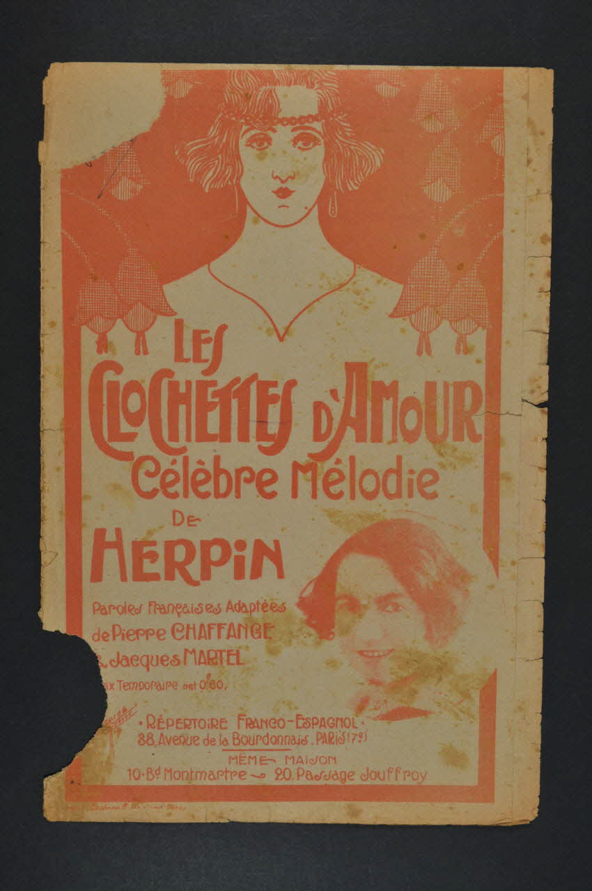 chanson petit format 1965.176.12 Photo Mucem