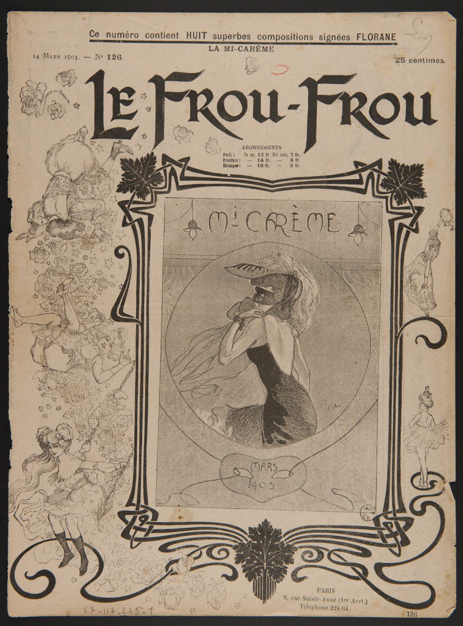 estampe LE FROU-FROU 1967.117.265.1 Photo