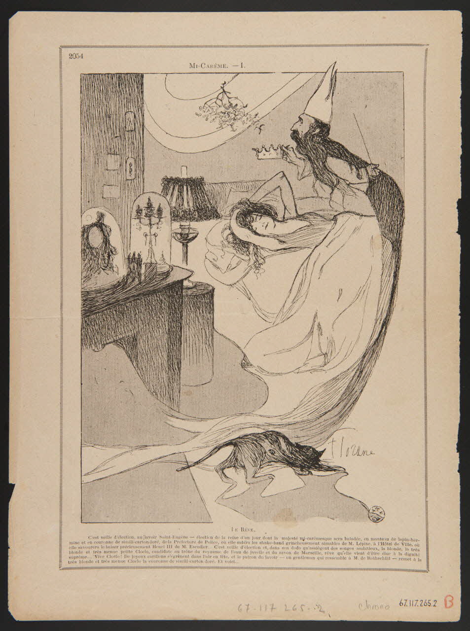 estampe MI-CARÊME. 1967.117.265.2 Photo