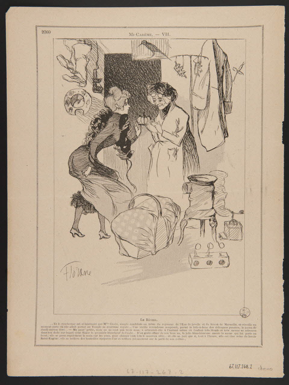 estampe MI-CARÊME. 1967.117.268.2 Photo