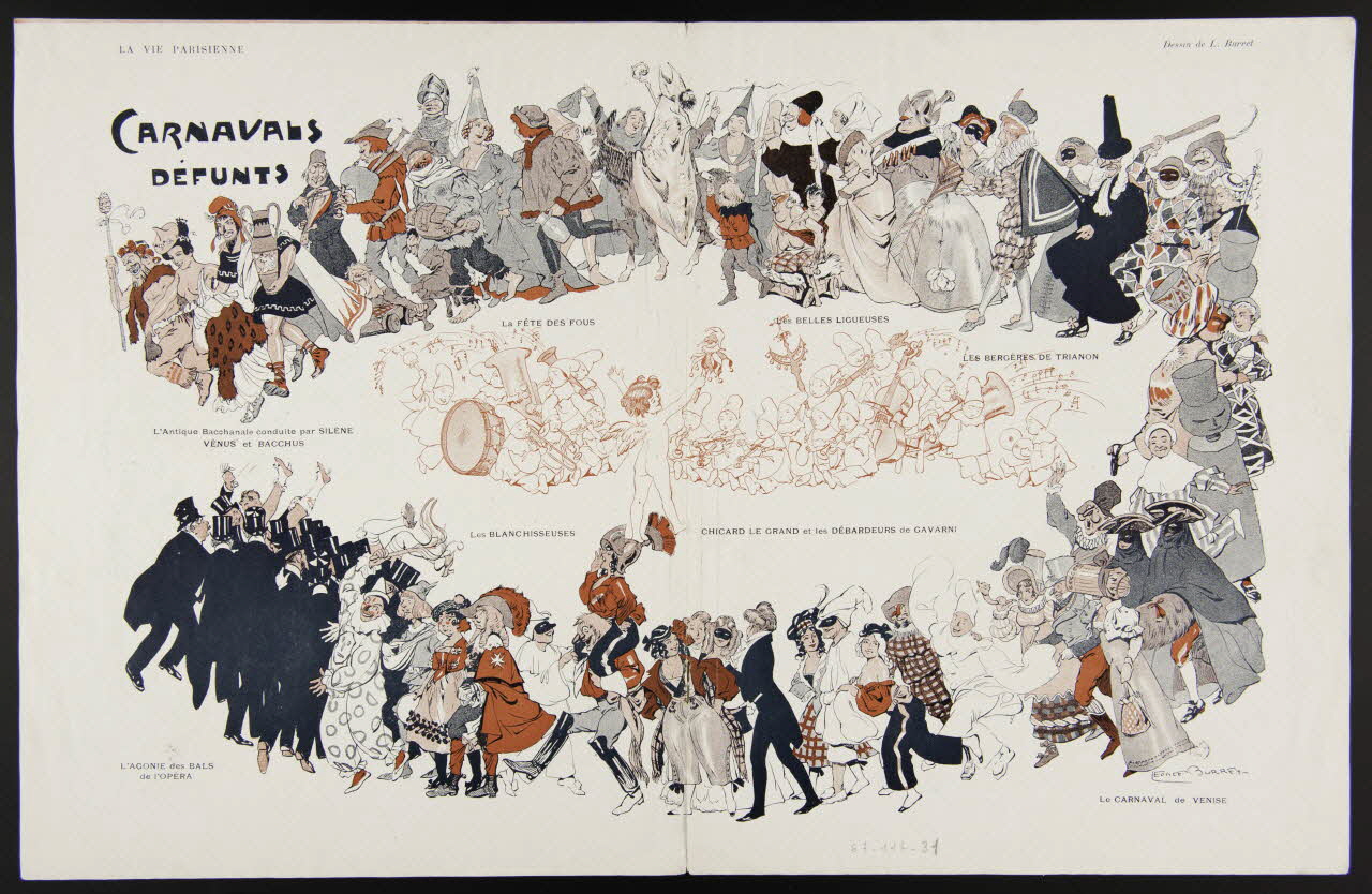 estampe LA VIE PARISIENNE 1967.117.31 Photo