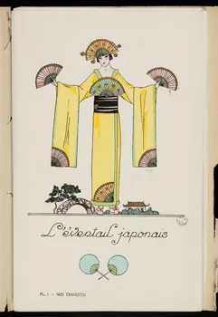 album L'éventail japonais Ile-de-France, France 1923-1924 1967.117.35.2  Photo