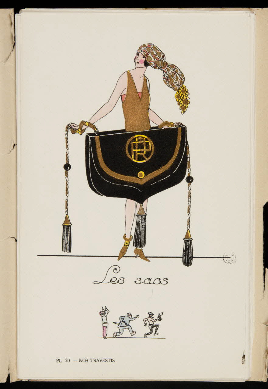 album Les sacs Ile-de-France, France 1923-1924 1967.117.35.21 Photo