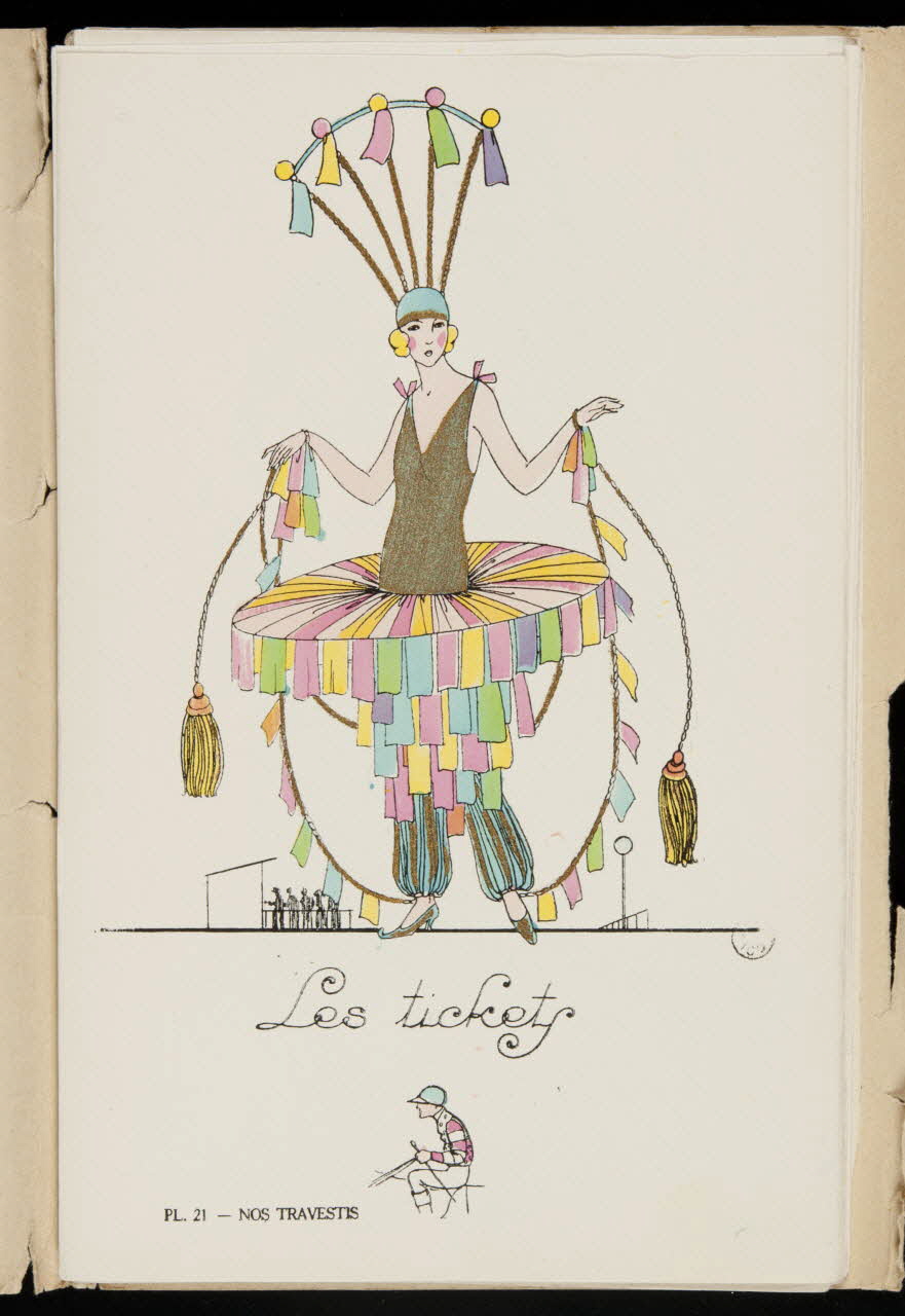 album Les tickets Ile-de-France, France 1923-1924 1967.117.35.22 Photo