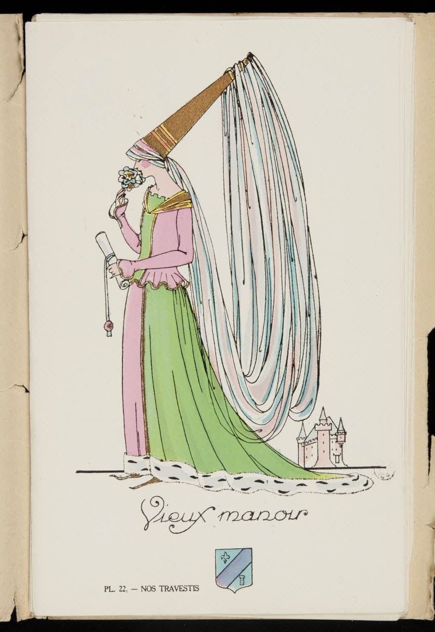 album Vieux manoir Ile-de-France, France 1923-1924 1967.117.35.23 Photo