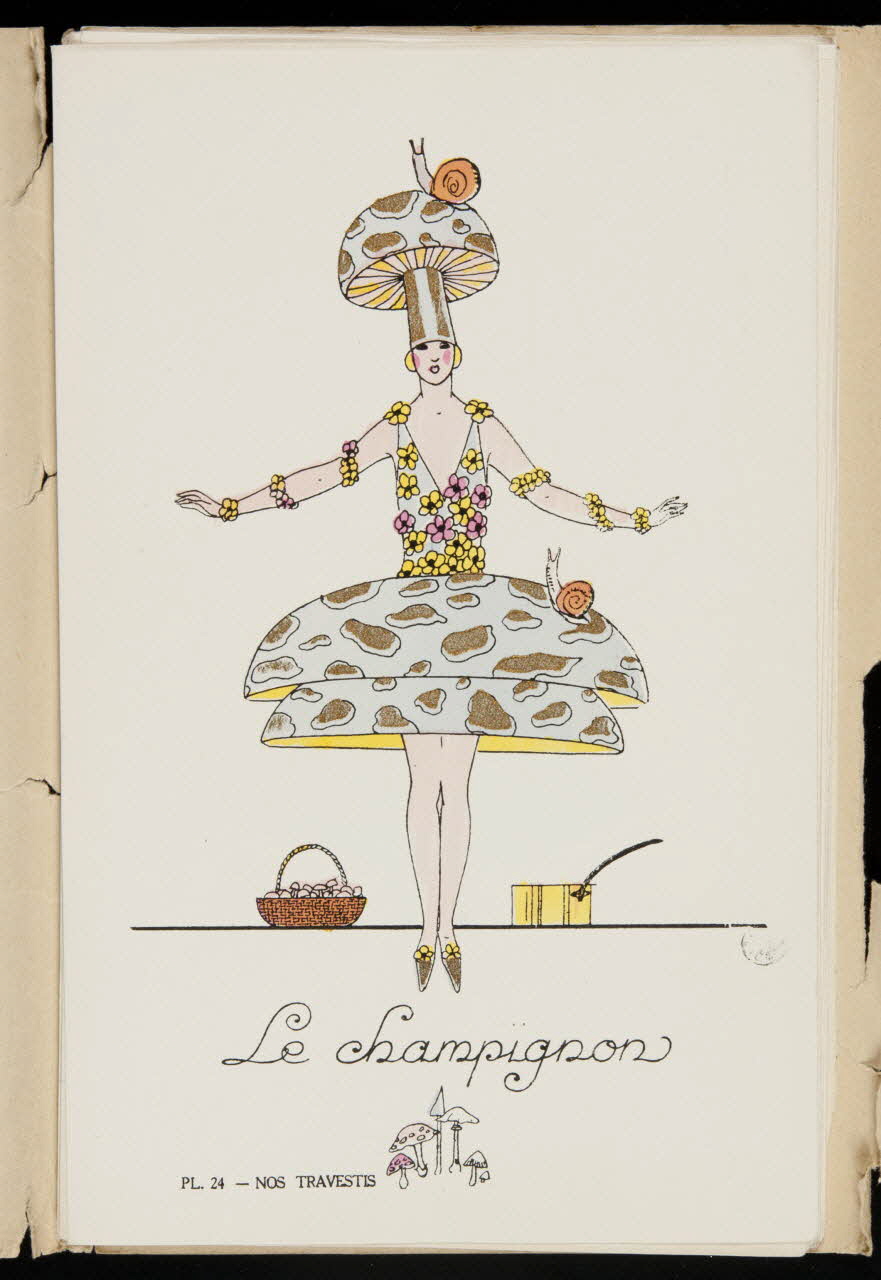 album Le champignon Ile-de-France, France 1923-1924 1967.117.35.25 Photo