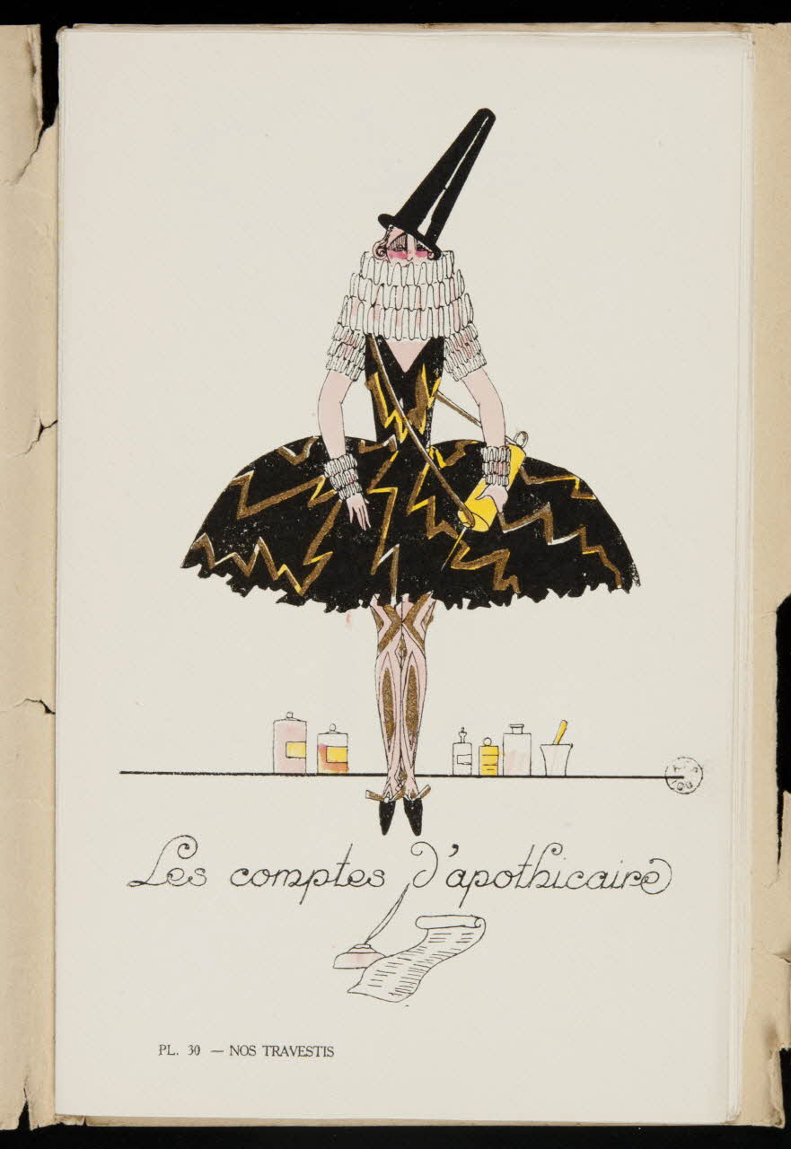 album Les comptes d'apothicaire Ile-de-France, France 1923-1924 1967.117.35.31 Photo