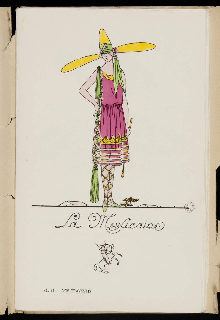 album La Mexicaine Ile-de-France, France 1923-1924 1967.117.35.32 Photo