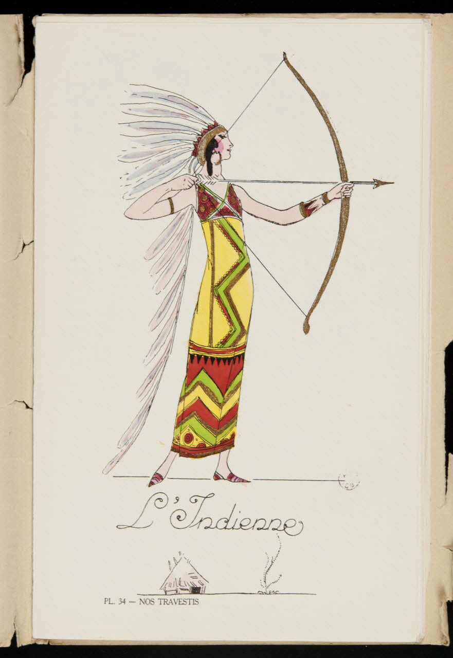 album L'Indienne Ile-de-France, France 1923-1924 1967.117.35.35 Photo