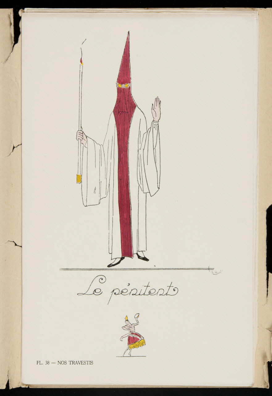 album Le pénitent Ile-de-France, France 1923-1924 1967.117.35.39 Photo