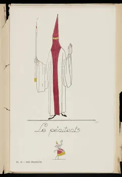 album Le pénitent Ile-de-France, France 1923-1924 1967.117.35.39 Photo