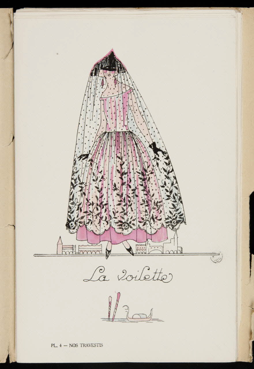 album La voilette Ile-de-France, France 1923-1924 1967.117.35.5 Photo