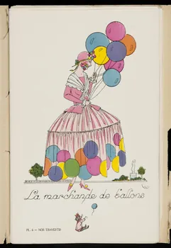 album La marchande de ballons Ile-de-France, France 1923-1924 1967.117.35.7  Photo