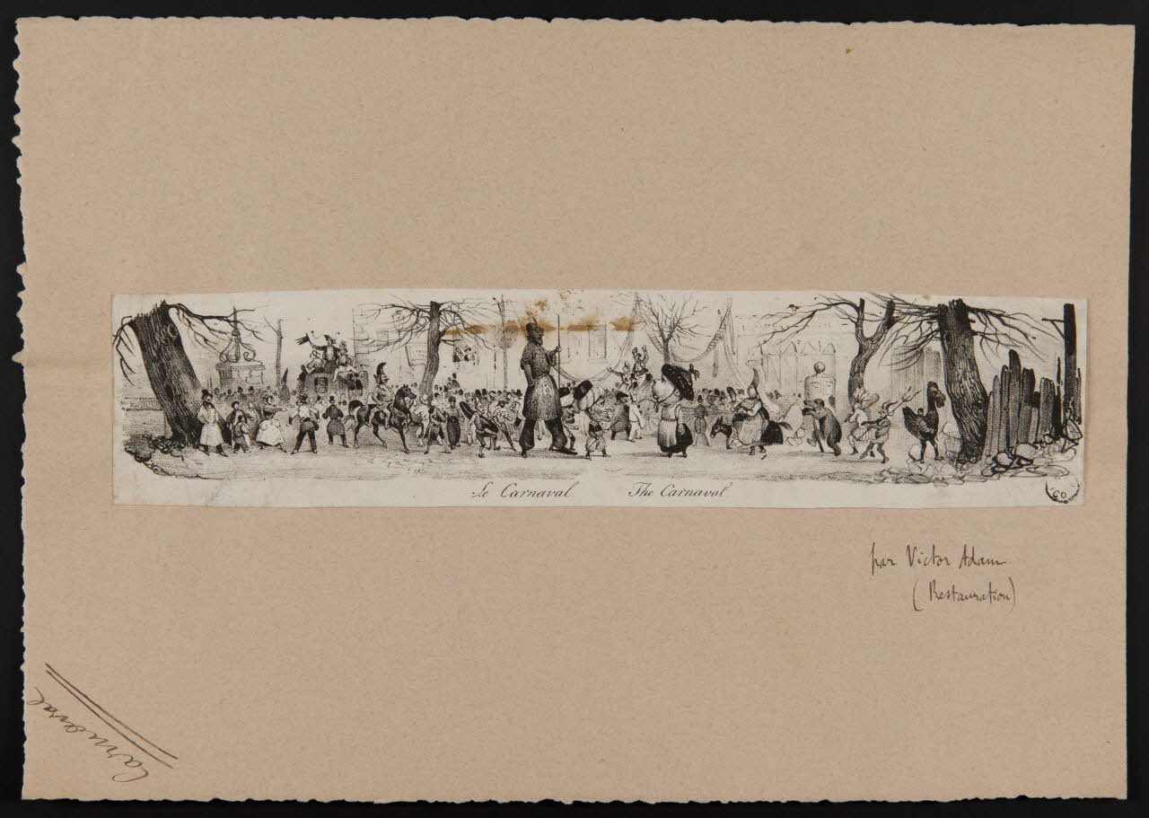 estampe Le Carnaval The Carnaval. 1967.117.4 Photo