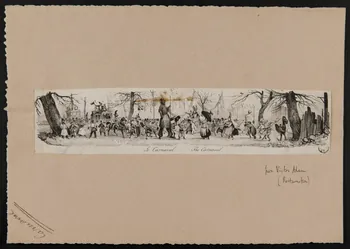 estampe Le Carnaval The Carnaval. 1967.117.4 Photo