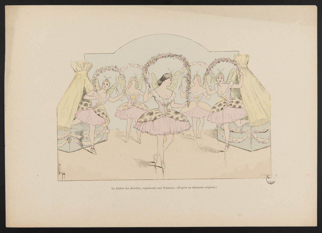 estampe Le Ballet des Abeilles, représenté aux Tuileries. 1967.117.67 Photo