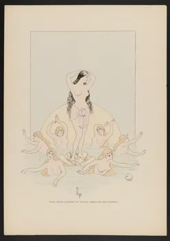 estampe Vénus, tableau représenté aux Tuileries. 1967.117.69 Photo