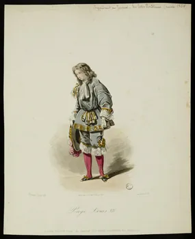 estampe Page Louis XIV 1967.117.74 Photo