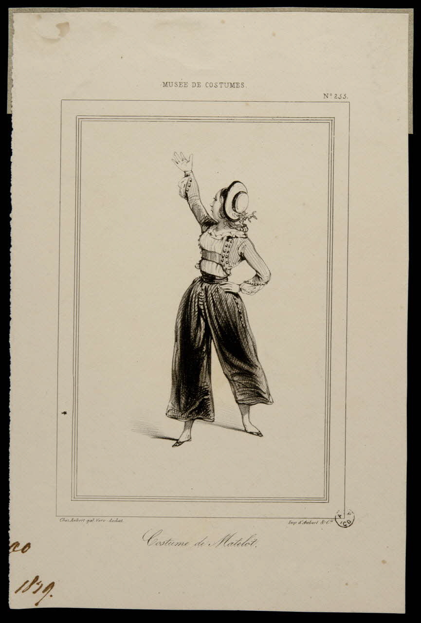 estampe Costume de Matelot. 1967.117.85 Photo