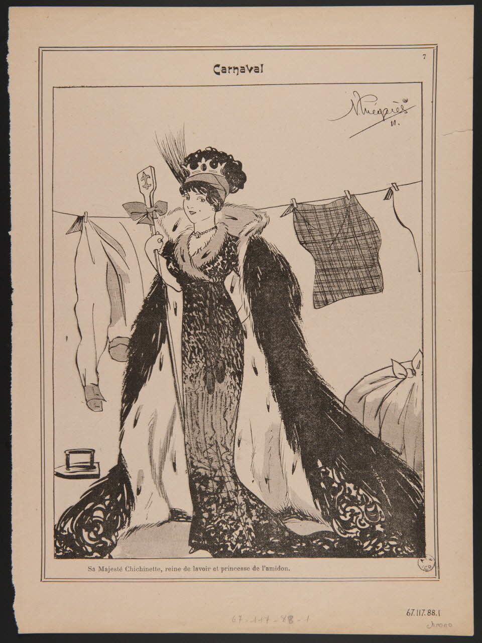 estampe Carnaval 1967.117.88.1 Photo
