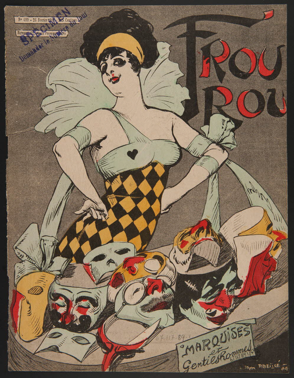 estampe Frou  Frou 1967.117.89.1 Photo