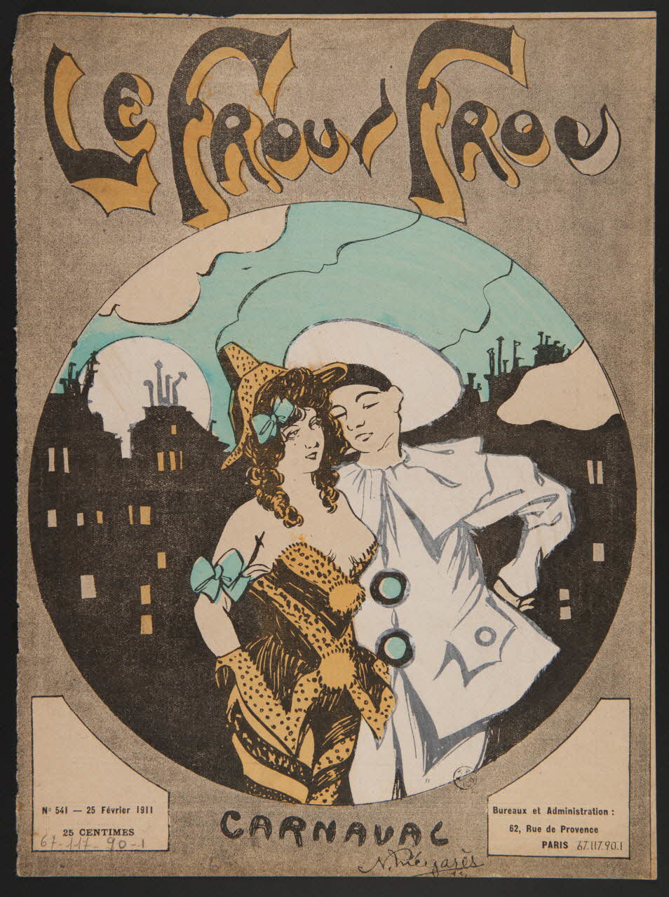 estampe Le frou-frou 1967.117.90.1 Photo