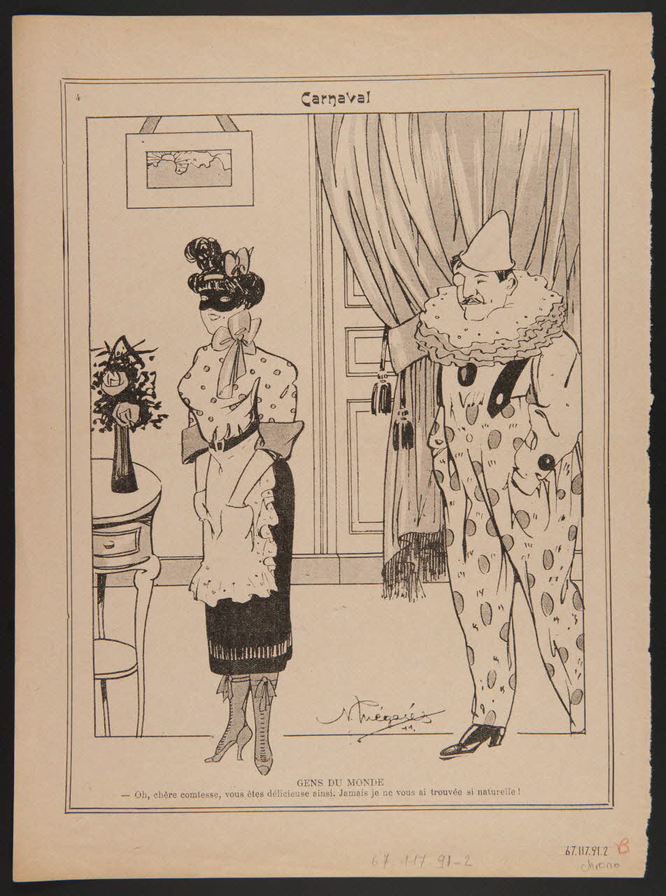 estampe Carnaval 1967.117.91.2 Photo