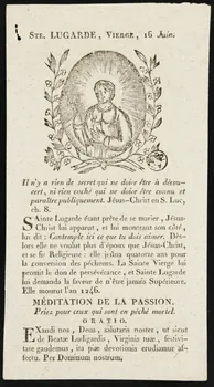 estampe STE. LUGARDE 1967.125.25  Photo