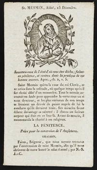 estampe St. MESMIN, Abbé 1967.125.39 Photo
