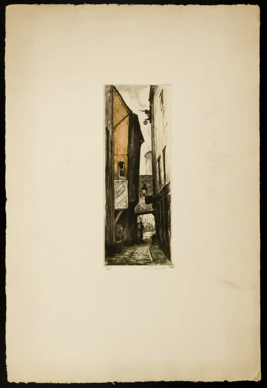 estampe Ruelle à Beauvais 1967.130.1.1 Photo