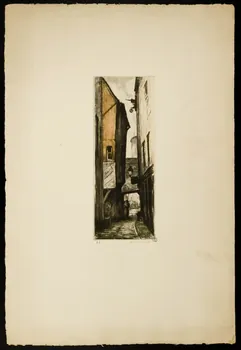 estampe Ruelle à Beauvais 1967.130.1.1  Photo
