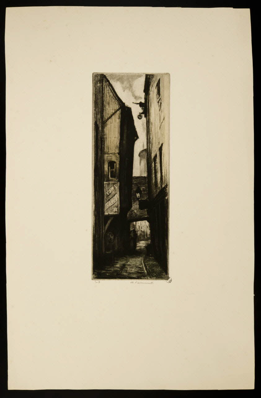 estampe Ruelle à Beauvais 1967.130.1.2 Photo